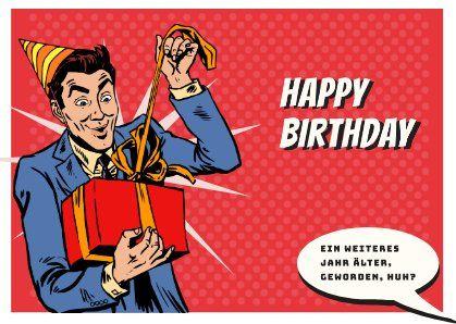 Geburtstag Geschenkkarte