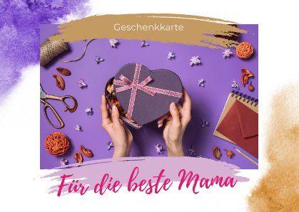 Geschenkkarte für die Mama