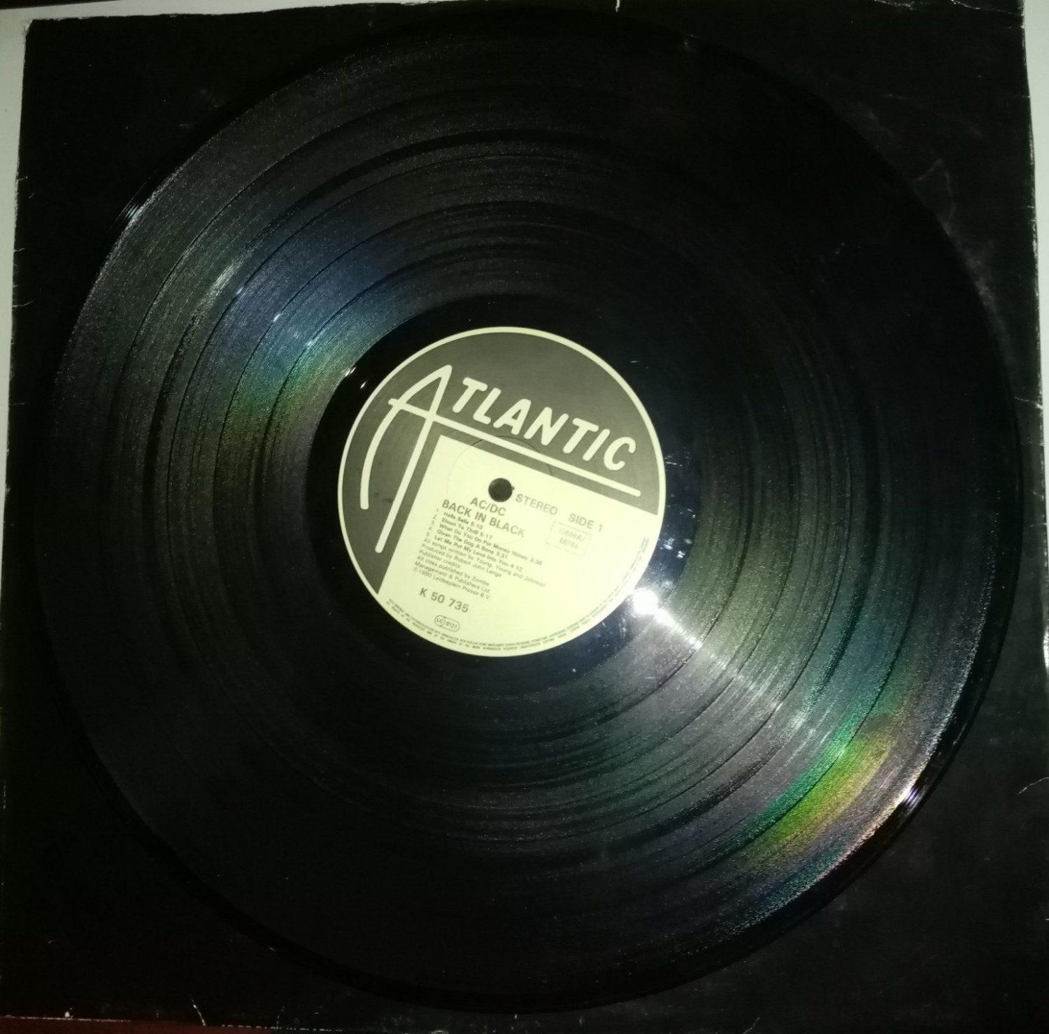 AC/DC BACK IN BLACK Vinyl / Schallplatte