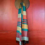 Fouta Hamamtuch / Badetuch aus Bio-Baumwolle - RedBlue EBENE Kollektion