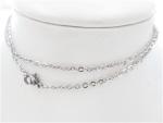 edelstaal ketting set van 2