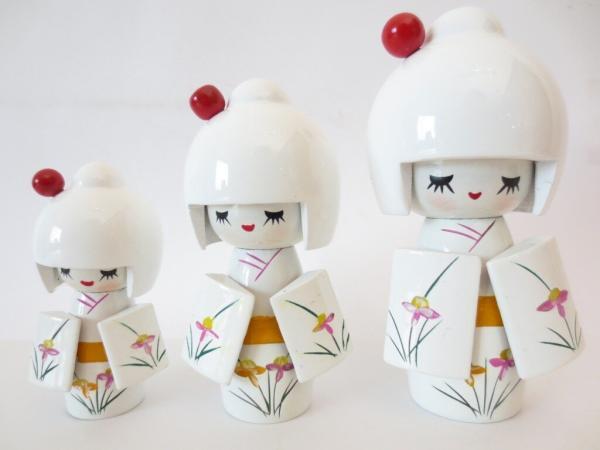 Japanische Kokeshi Holzpuppe