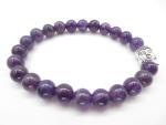 armband amethyst buddha