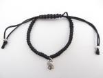 Buddha makramee armband flechtarmband